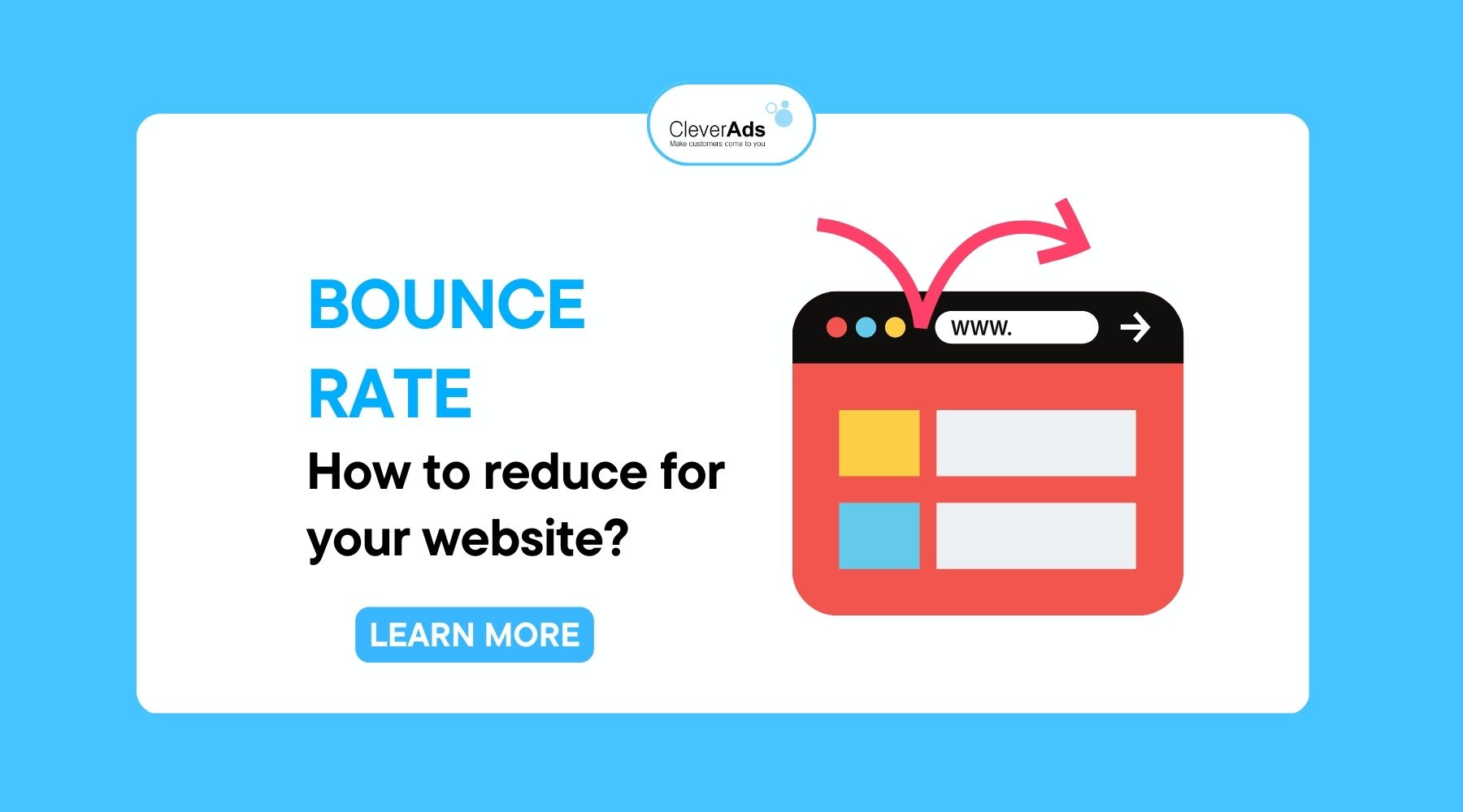 BOUNCE RATE: How to reduce for your website?