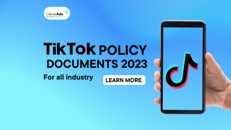 TikTok Policy documents 2023 For all industry