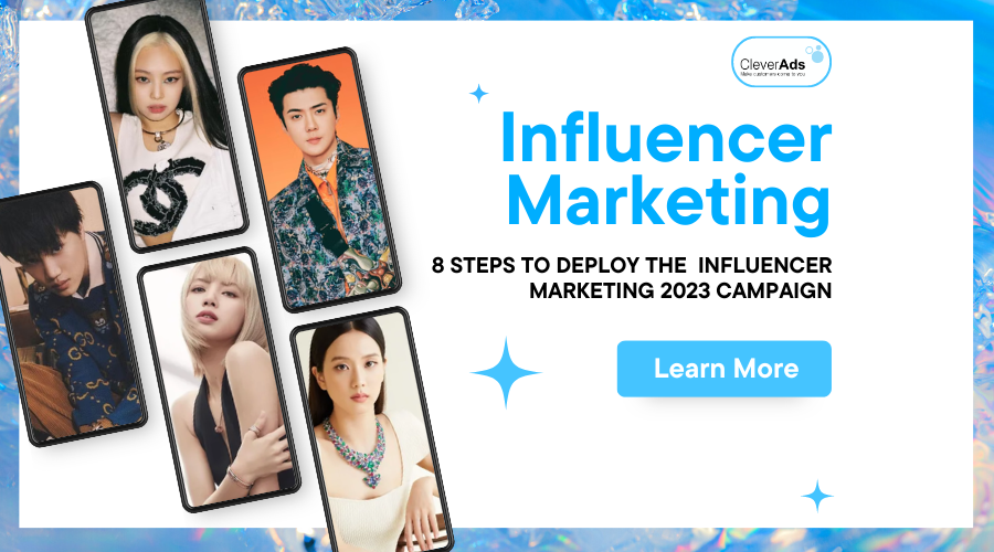 Infographic: 8 steps to implement an Influencer Marketing campaign in 2023