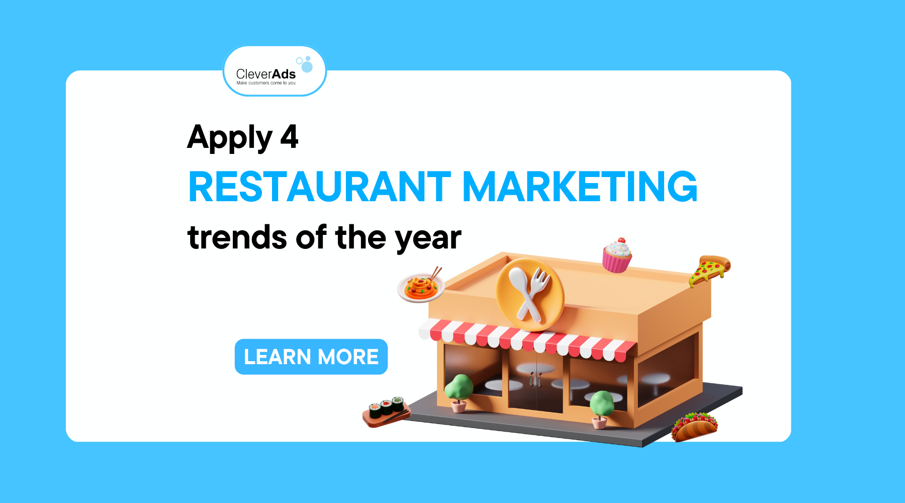 Apply 4 restaurant marketing trends of the year