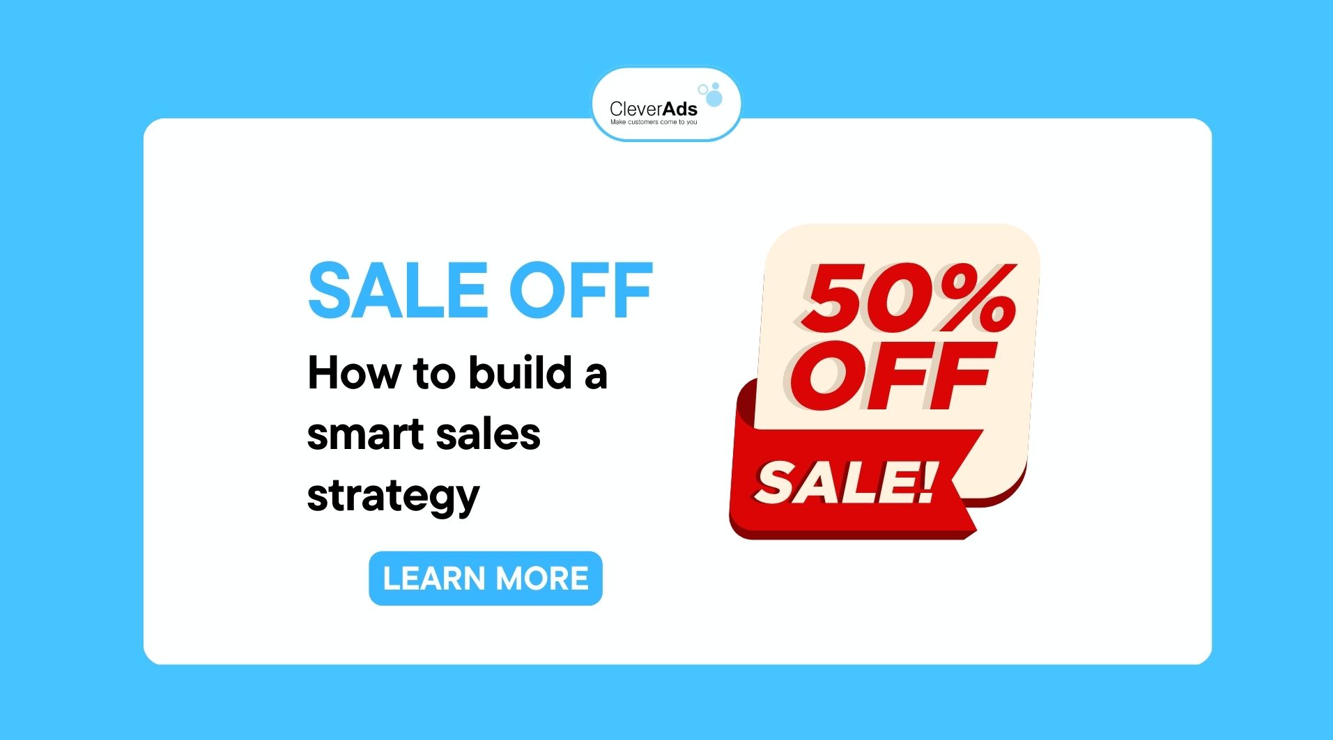 Sale off and how to build a smart sales strategy