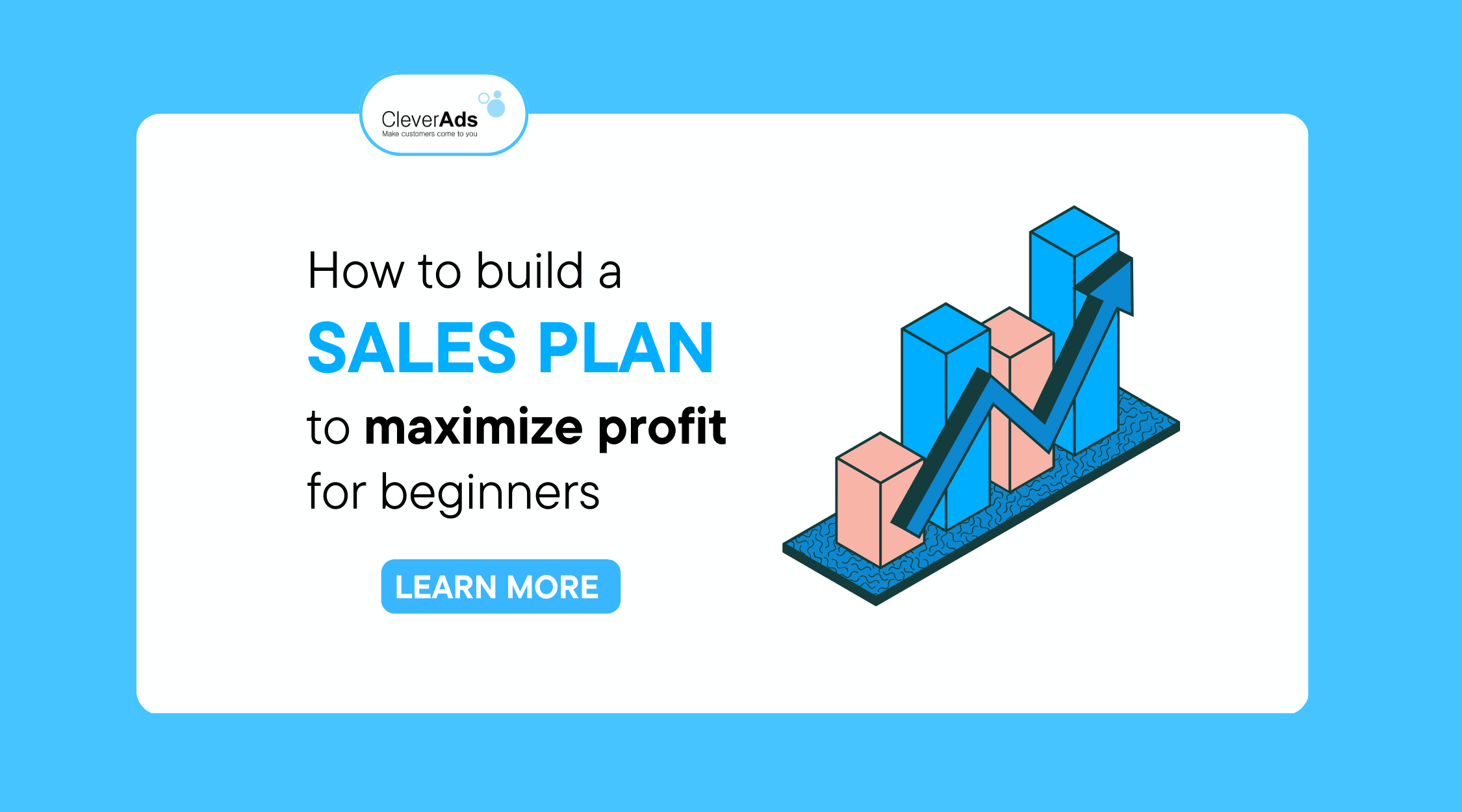 How to build a sales plan to maximize profit for beginners