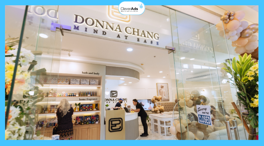Donna Chang’s grand launch of their first physical store in partnership with Clever Ads and REVU Philippines